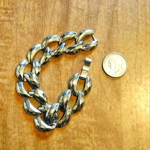Vintage diamond cut bracelet